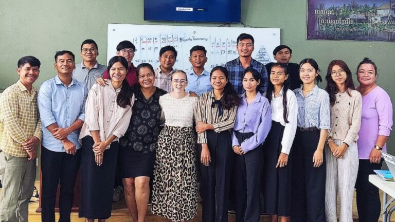Photo of Pheap with the Titus Project class of 2025