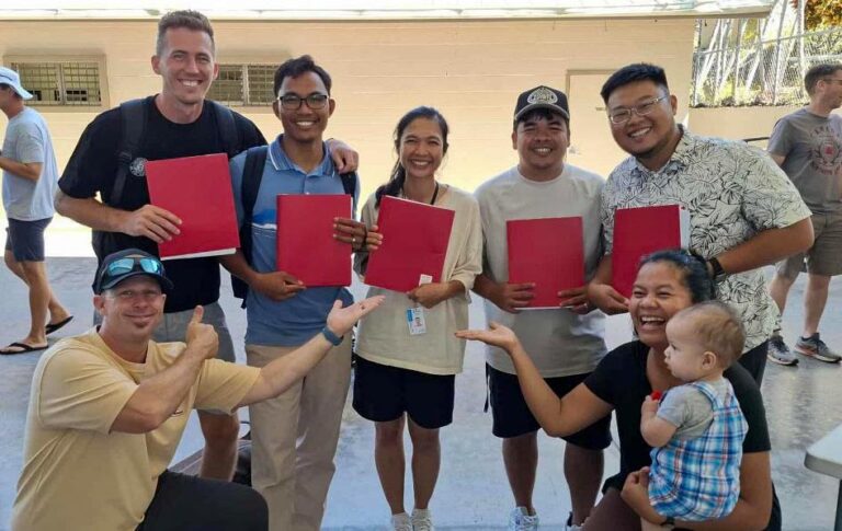 Photo of the masters graduates from Cambodia.
