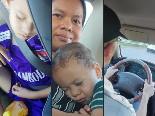 Photos of our trip from Phnom Penh to submit Marriage registration application